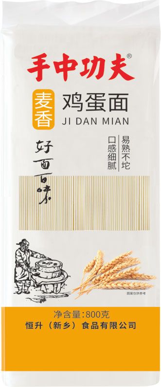 麦香鸡蛋挂面